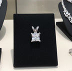 Ciondolo - 18 carati Oro bianco - 0.29ct. tw. Diamante ( naturale)