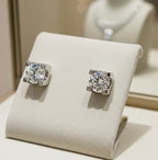 Orecchini - 18 carati Oro bianco - 0.30ct. tw. Diamante (Naturale)