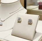 Orecchini a lobo - 18k Giallo - 0.30ct. Diamante (Naturale)