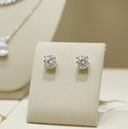 Orecchini a lobo - 18k Giallo - 0.30ct. Diamante (Naturale)