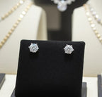 Orecchini - 18 carati Oro Bianco - 0.80ct. tw. Diamante (Naturale)