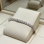 Bracciale Tennis - 18 carati Oro bianco - 2,05ct. tw. Diamante (Naturale)