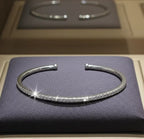 Bracciale in oro bianco 18k e diamanti naturali 1.55ct