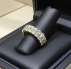 Anello - 18 carati Oro Giallo - 3.08ct. tw. Diamante (Naturale) - Diamante