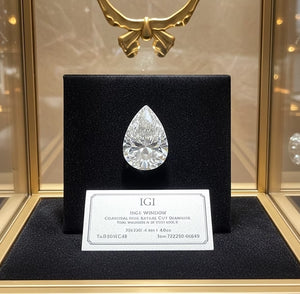 Diamante (Naturale) - 1.01 ct - Pera - D (incolore) - IF - IGI