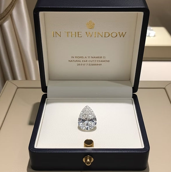 Diamante (Naturale) - 1.01 ct - Pera - D (incolore) - IF - IGI