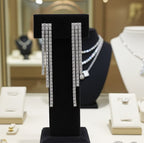 Orecchini tennis diamante naturale 0.90 ct