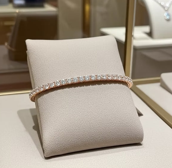 Bracciale in oro Giallo 18k e diamanti naturali 2.30 ct